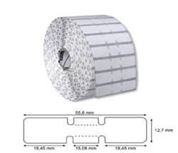 Etykieta jubilerska ZEBRA 8000D 56x13 mm ze skrzydełkami - sklep internetowy Jshop