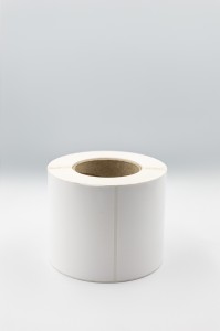 Etykieta foliowa PP 100x35 mm 4000 szt. na rolce FI76mm, ZESTAW 6 ROLEK (1)